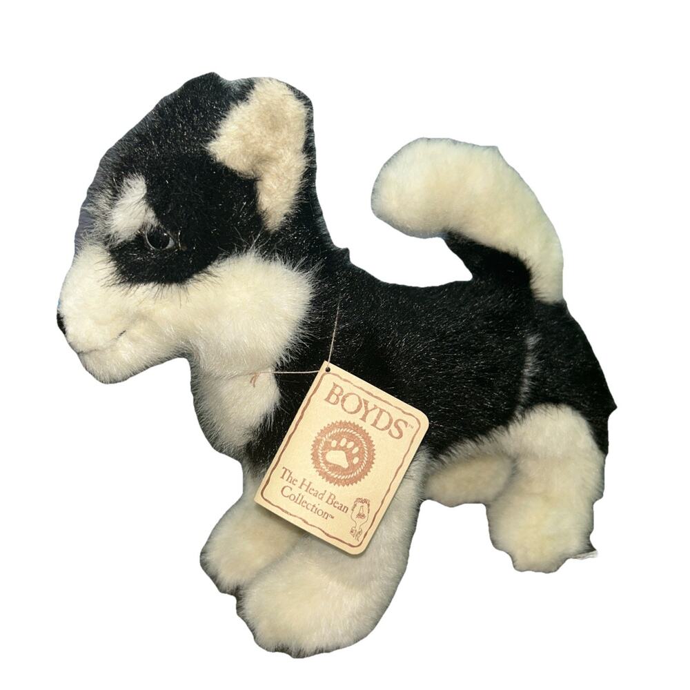 Vintage Boyds Bears Plush Husky Dog Chilly D Dawg Retired 2006 Stuffed Animal